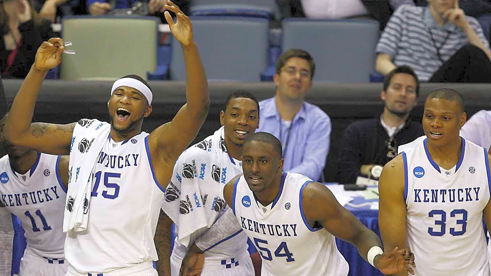 John Wall jokes about DeMarcus Cousins stealing snacks from his mom as Kentucky basketball teammates