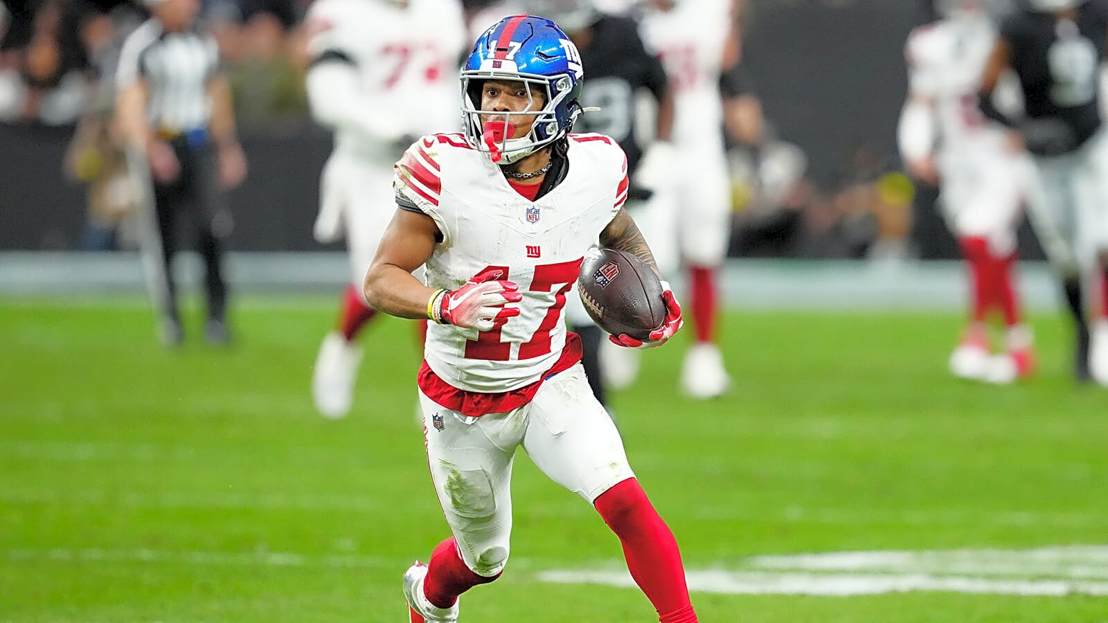 Giants WR Wan’Dale Robinson placed on season-ending IR