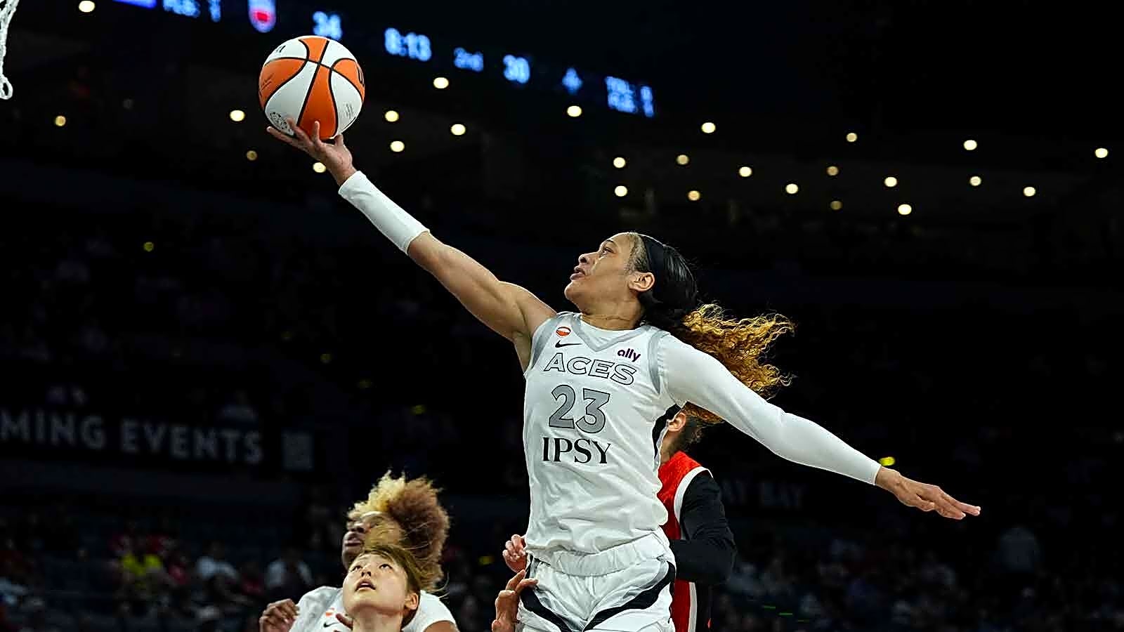 What A’ja Wilson appreciates about Chennedy Carter joining Aces