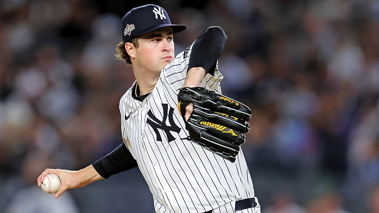 Yankees receive concerning injury update on breakout postseason pitcher