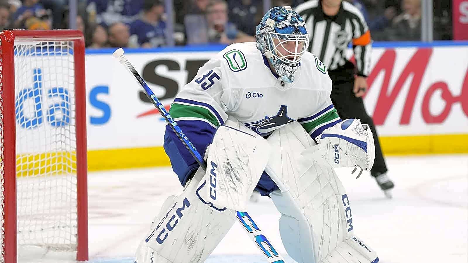 Canucks officially shutting down Thatcher Demko for season
