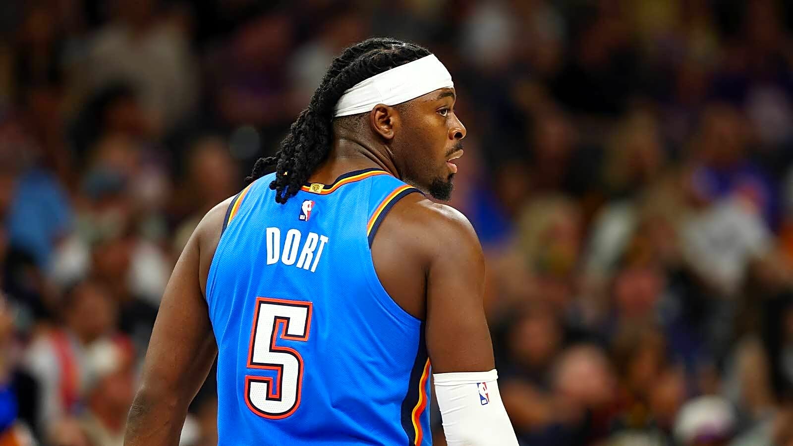 Lu Dort has perfect reaction to Hawks trade