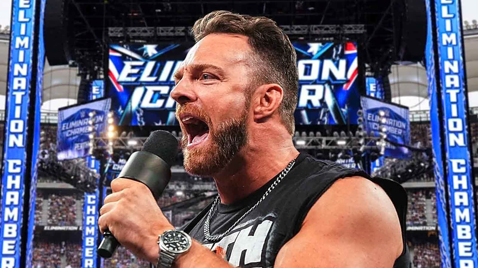 WWE’s LA Knight breaks silence on viral Elimination Chamber botch