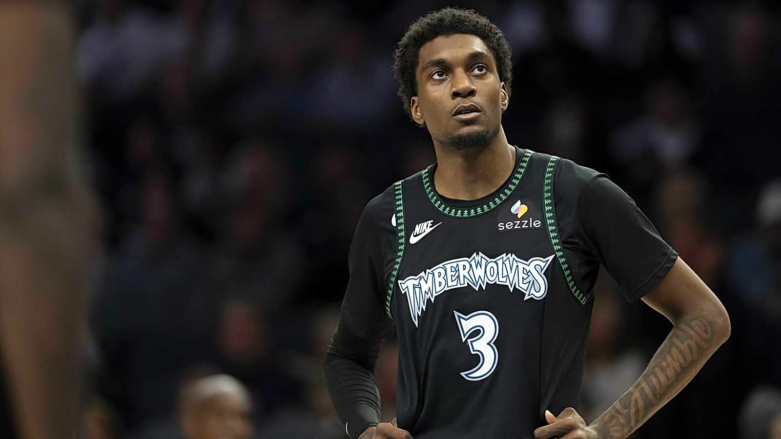 Timberwolves’ Jaden McDaniels explains crunch-time absence vs. Rockets