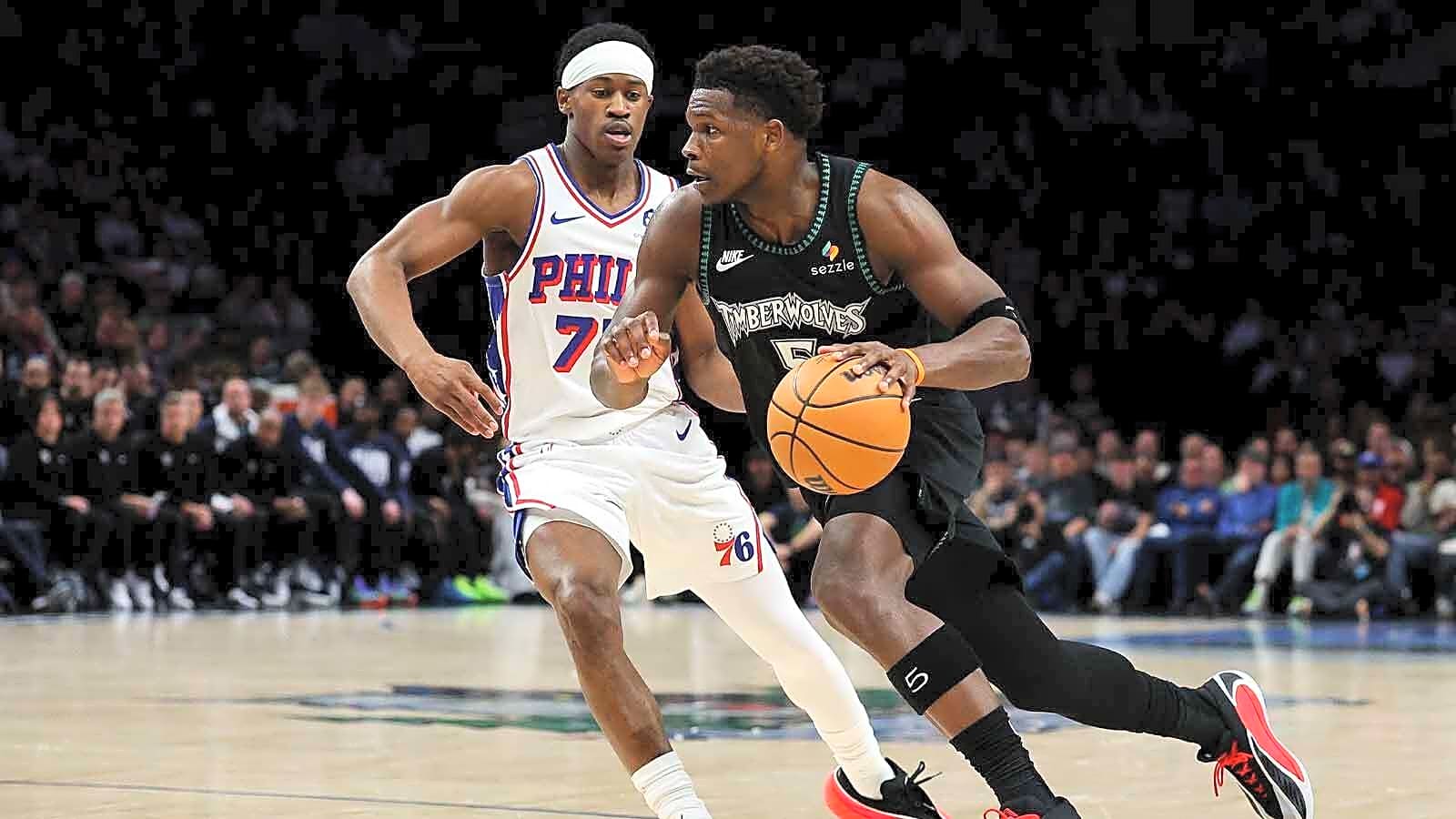 Timberwolves’ Anthony Edwards sounds off on getting posterized by Tyrese Maxey