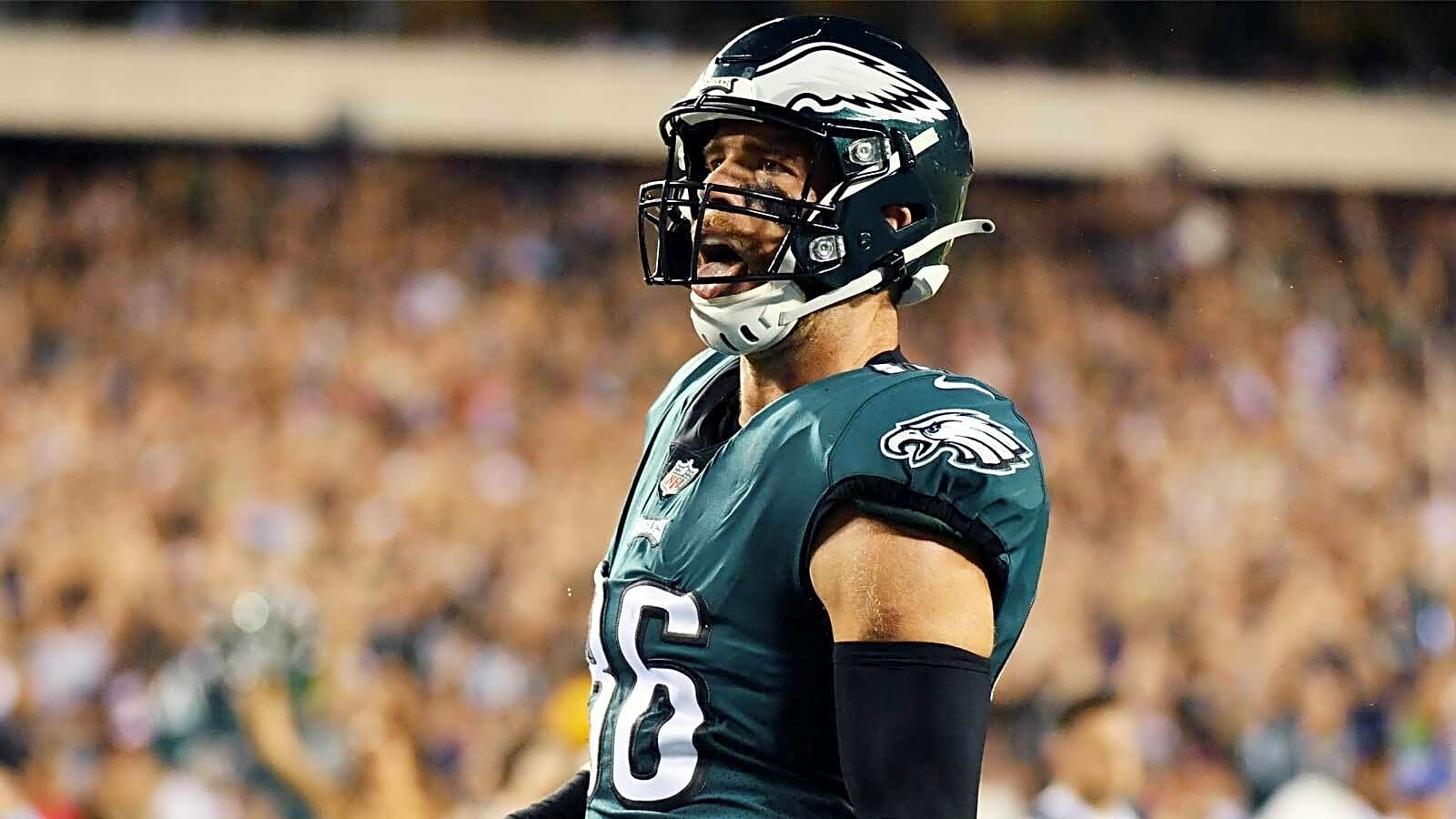 Will Eagles’ Zach Ertz play Monday vs Bears?