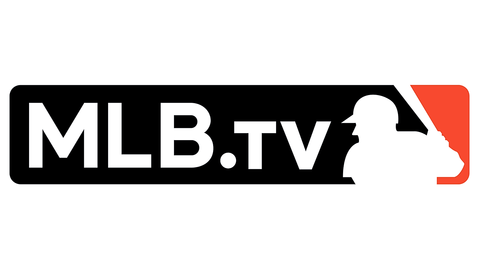 MLB.TV logo against a white background