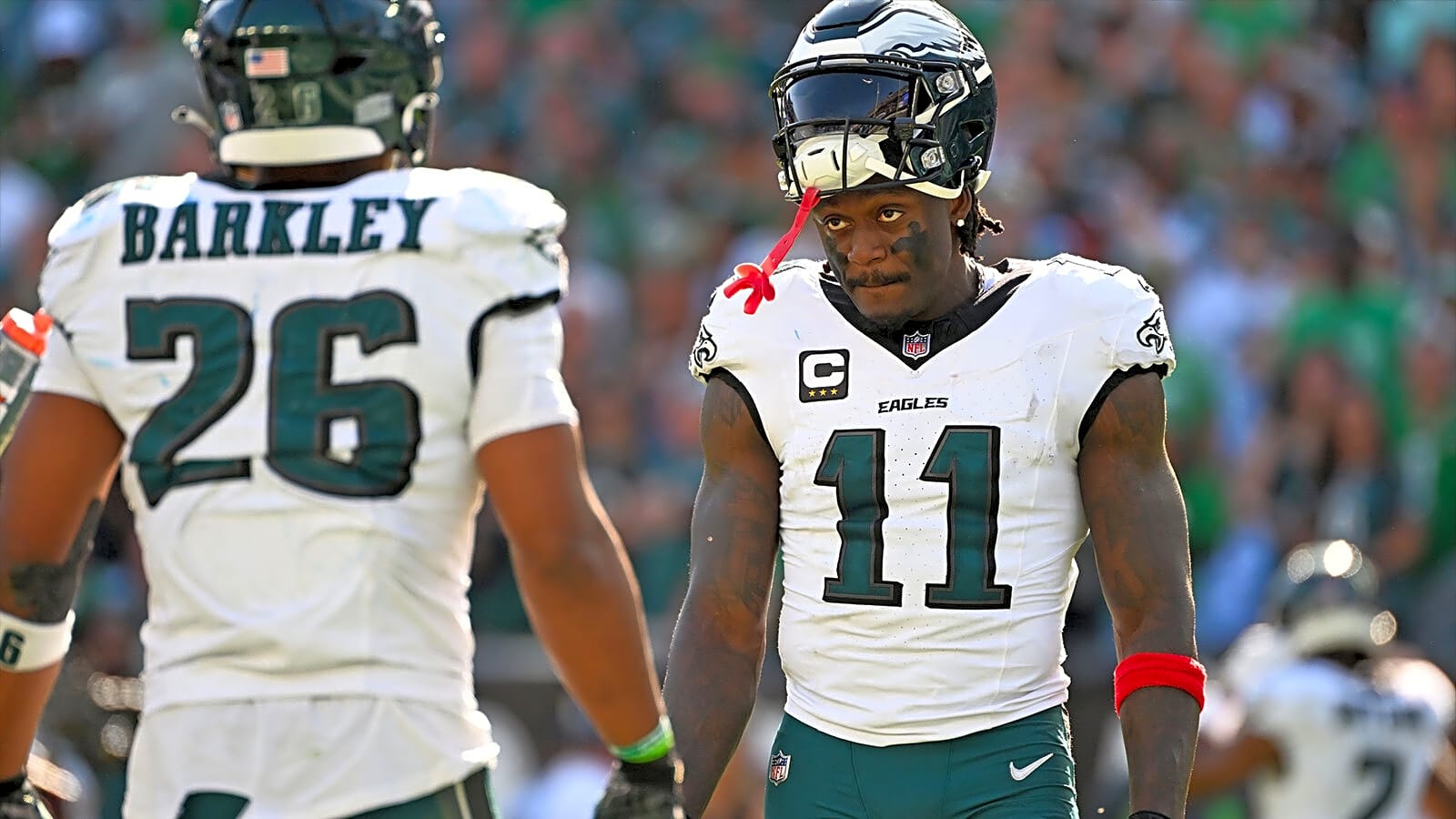 Eagles stars AJ Brown, Saquon Barkley set to play vs. Packers