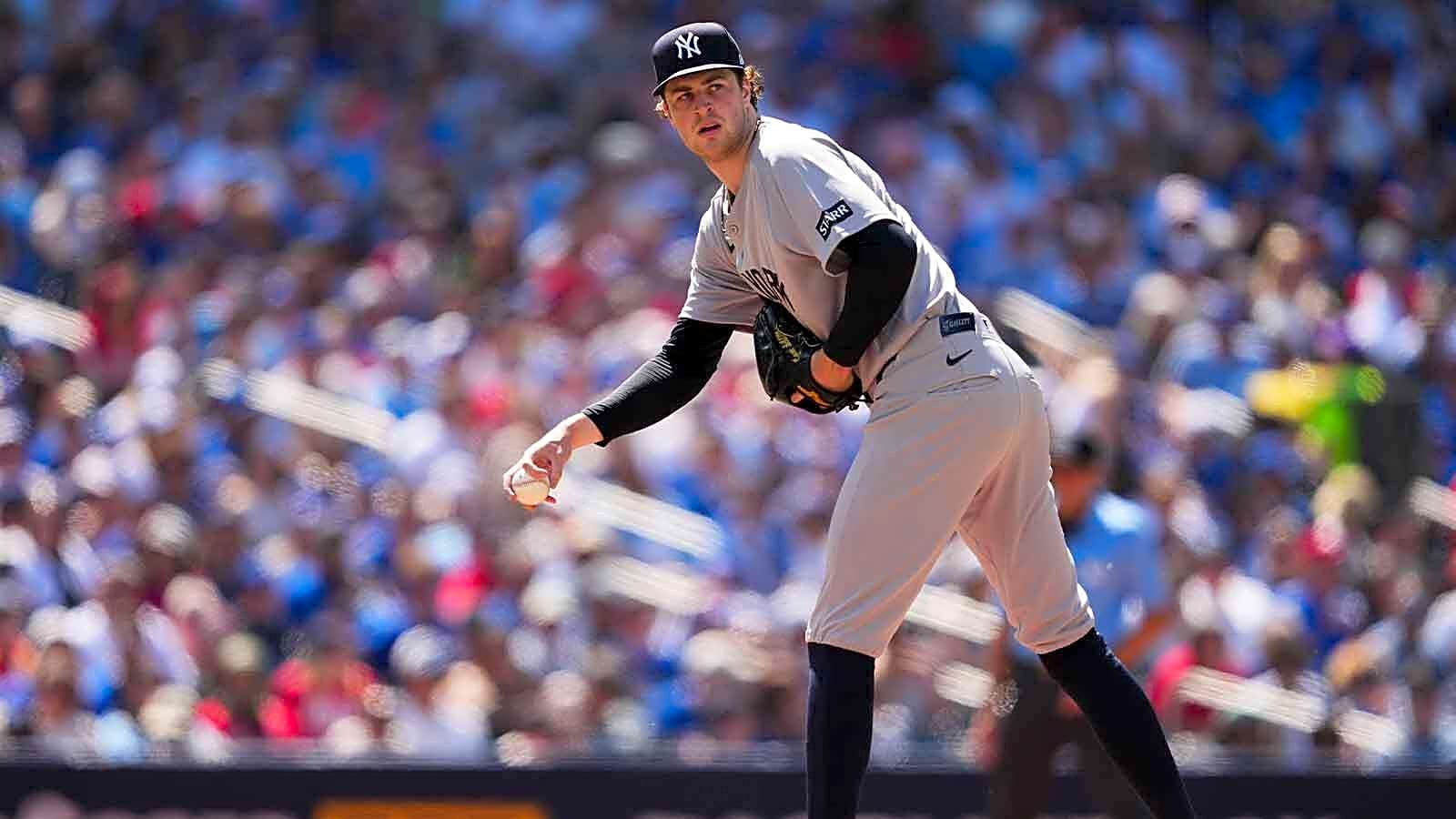Yankees’ Cam Schlittler trolls Rays fans before ALDS