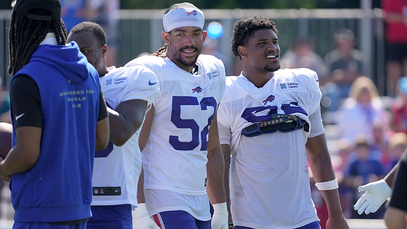 Bills rookies at center of heated training camp fights