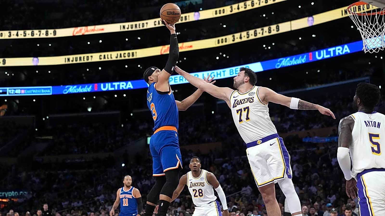 Luka Doncic issues stern challenge after Knicks win