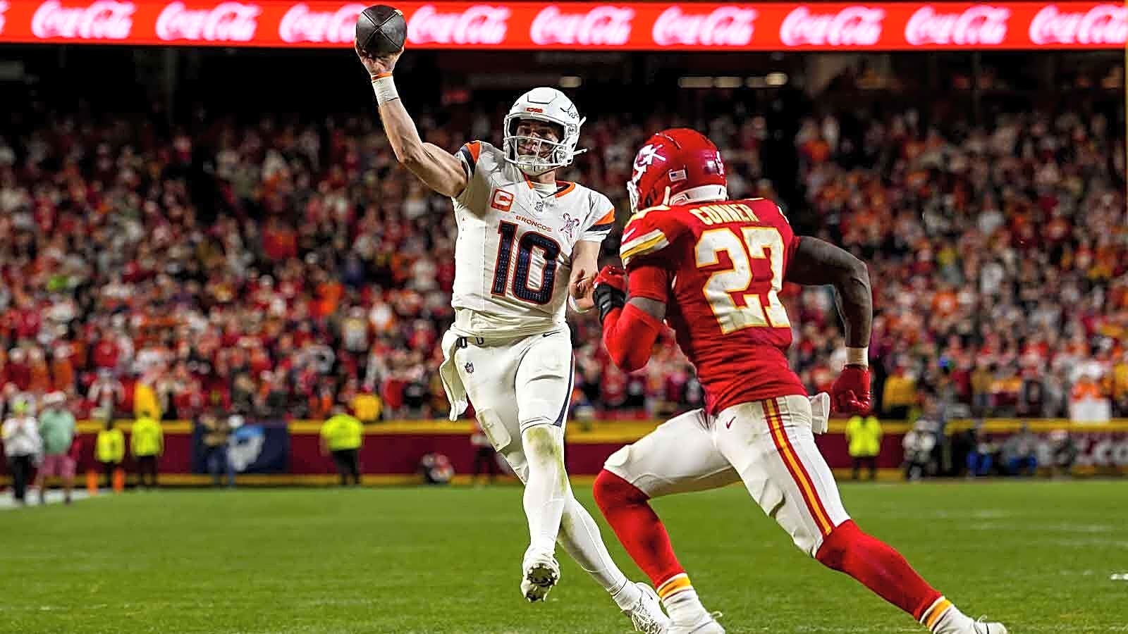 Broncos QB Bo Nix officially stamped by Peyton Manning