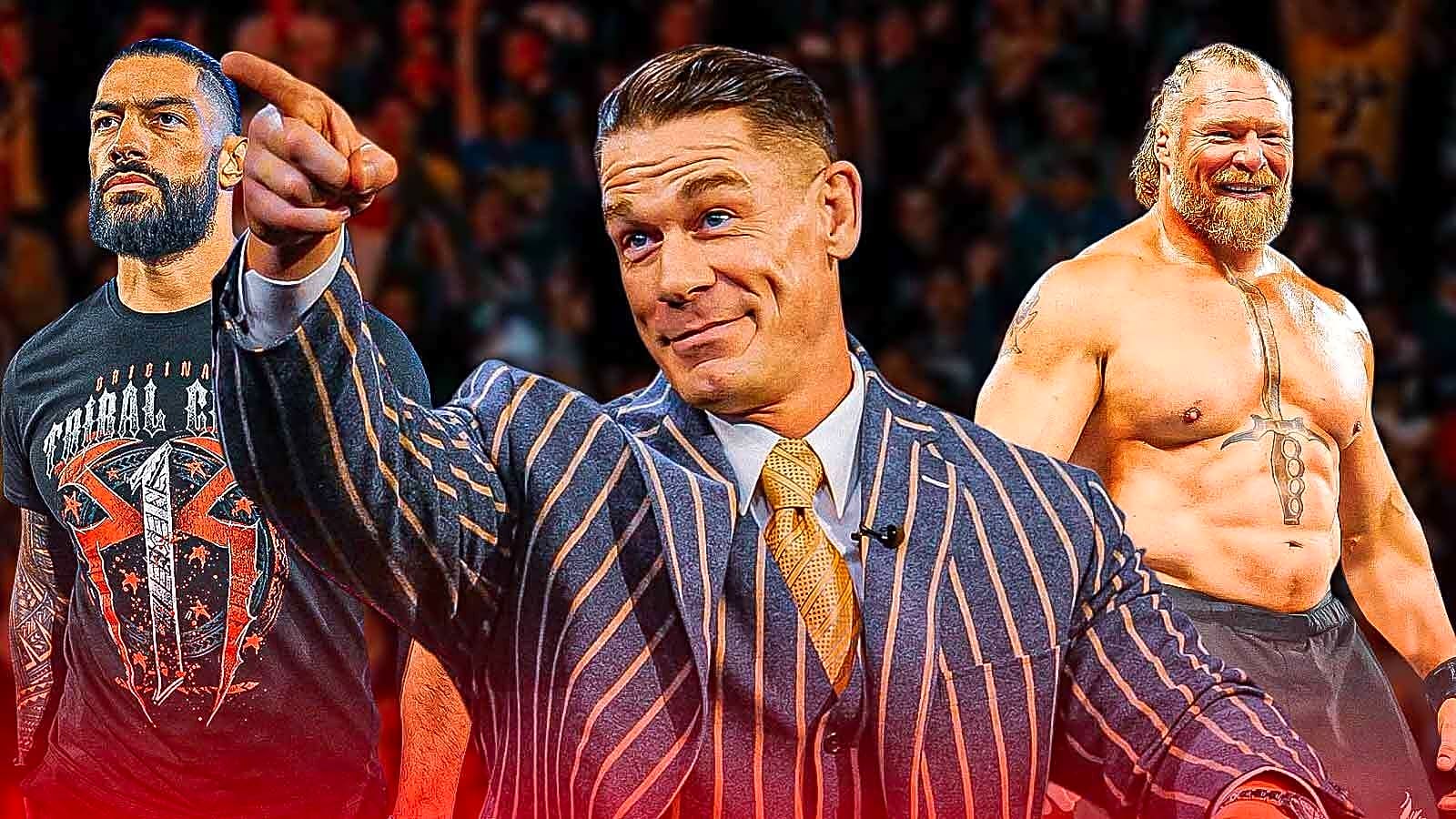 Even Brock Lesnar, Roman Reigns said goodbye to John Cena before final WWE match