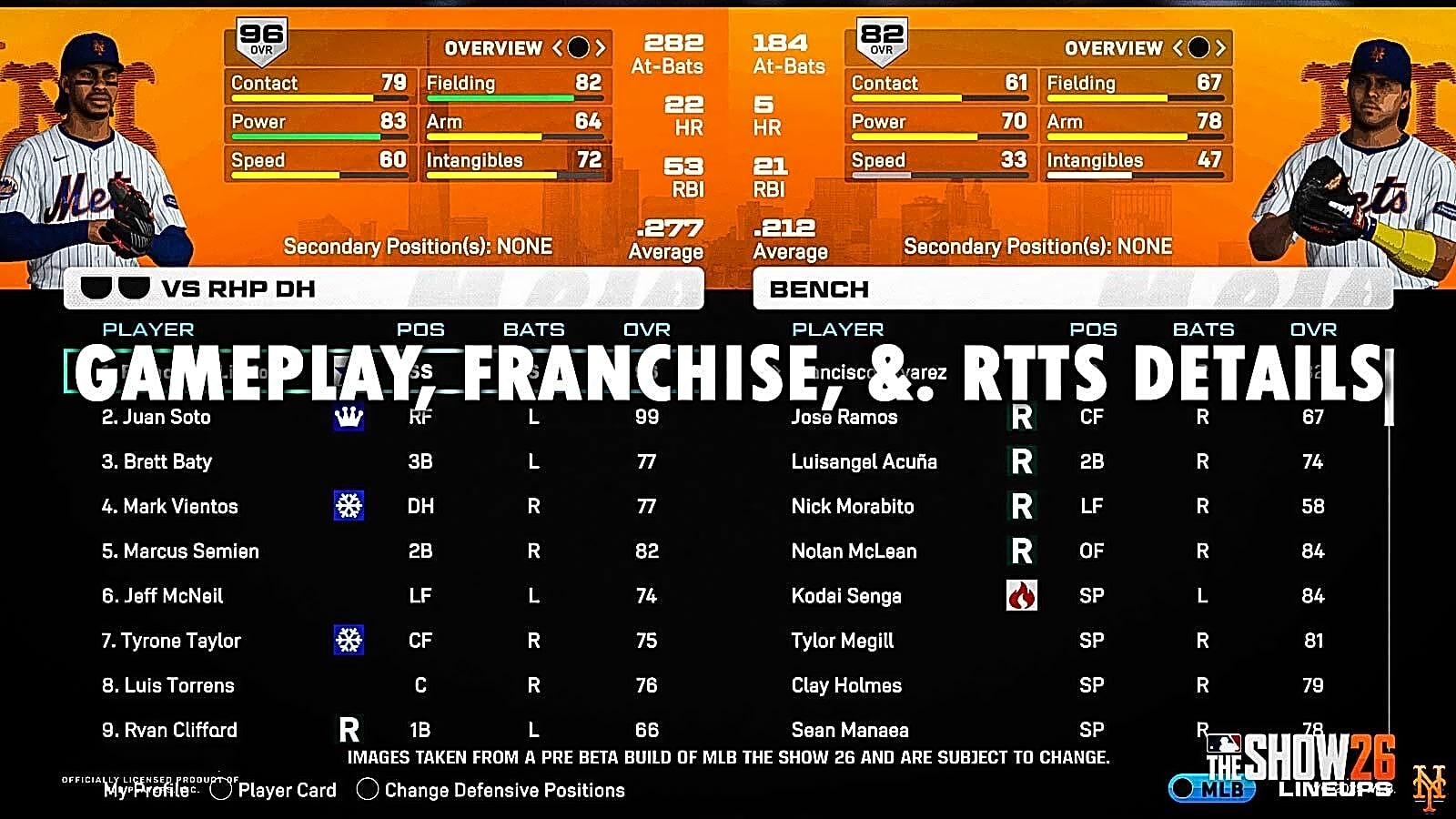 MLB The Show 26 Gameplay, Franchise, & RTTS Details arrive