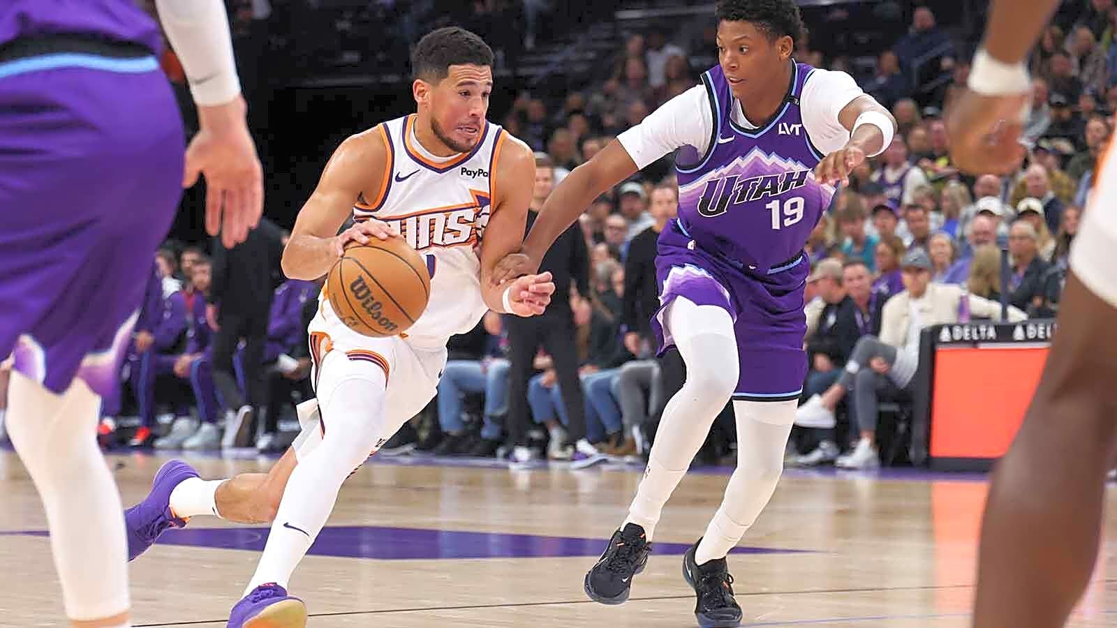 Jazz’s Ace Bailey reveals how Devin Booker delivered ‘Welcome to the NBA’ moment