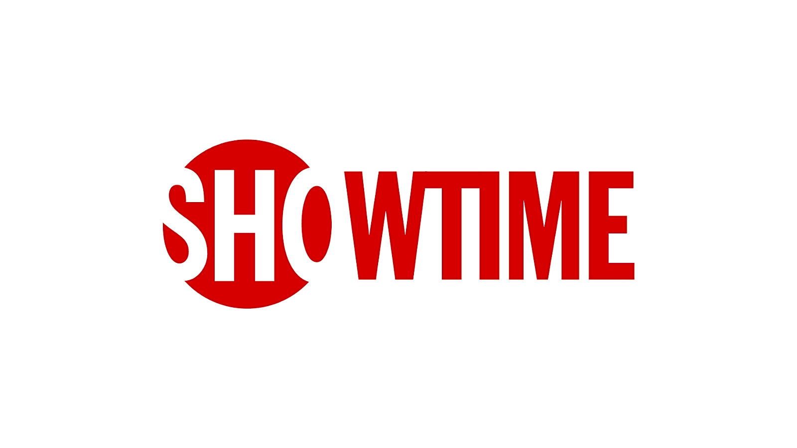 SHOWTIME Logo Against A White Background