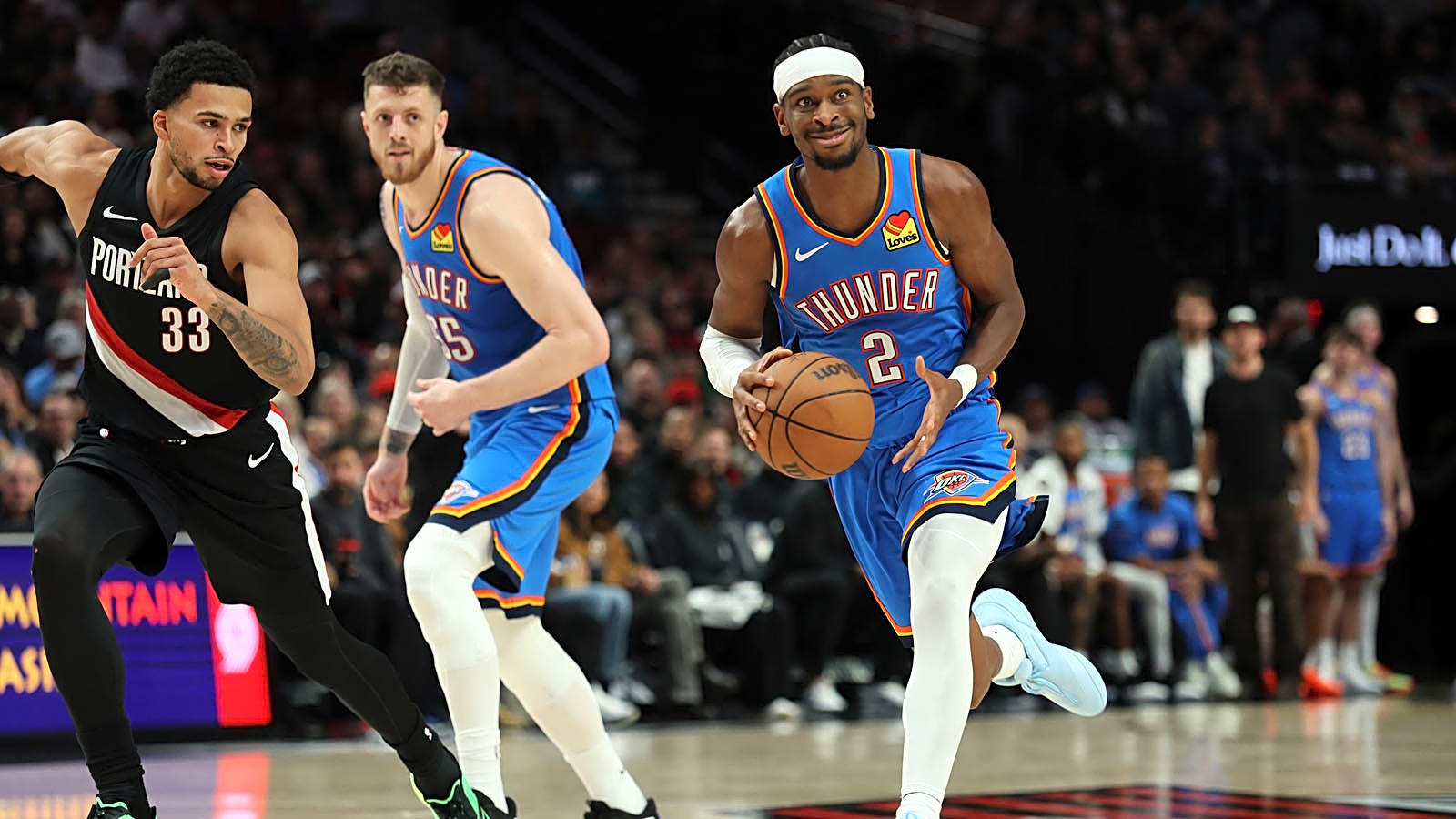 Isaiah Hartenstein keeps it 100 about Trail Blazers handing Thunder its first loss