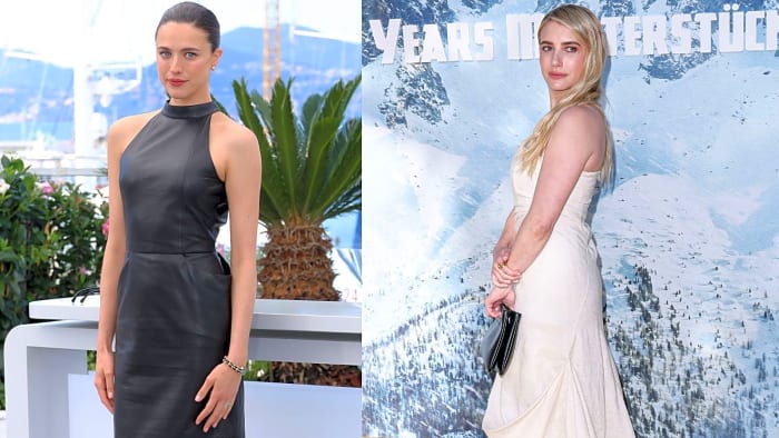 Margaret Qualley and Emma Roberts