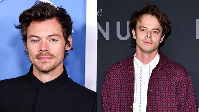 Harry Styles and Charlie Heaton
