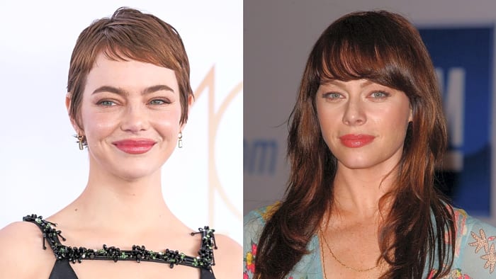 Emma Stone and Melinda Clarke