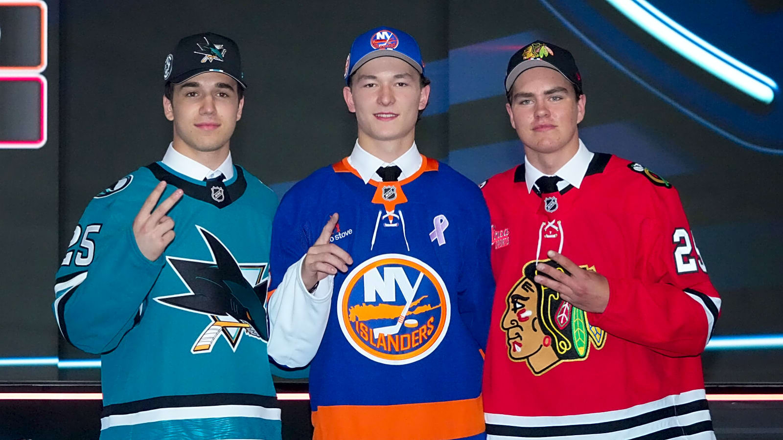 Complete 2025 NHL Draft results by team