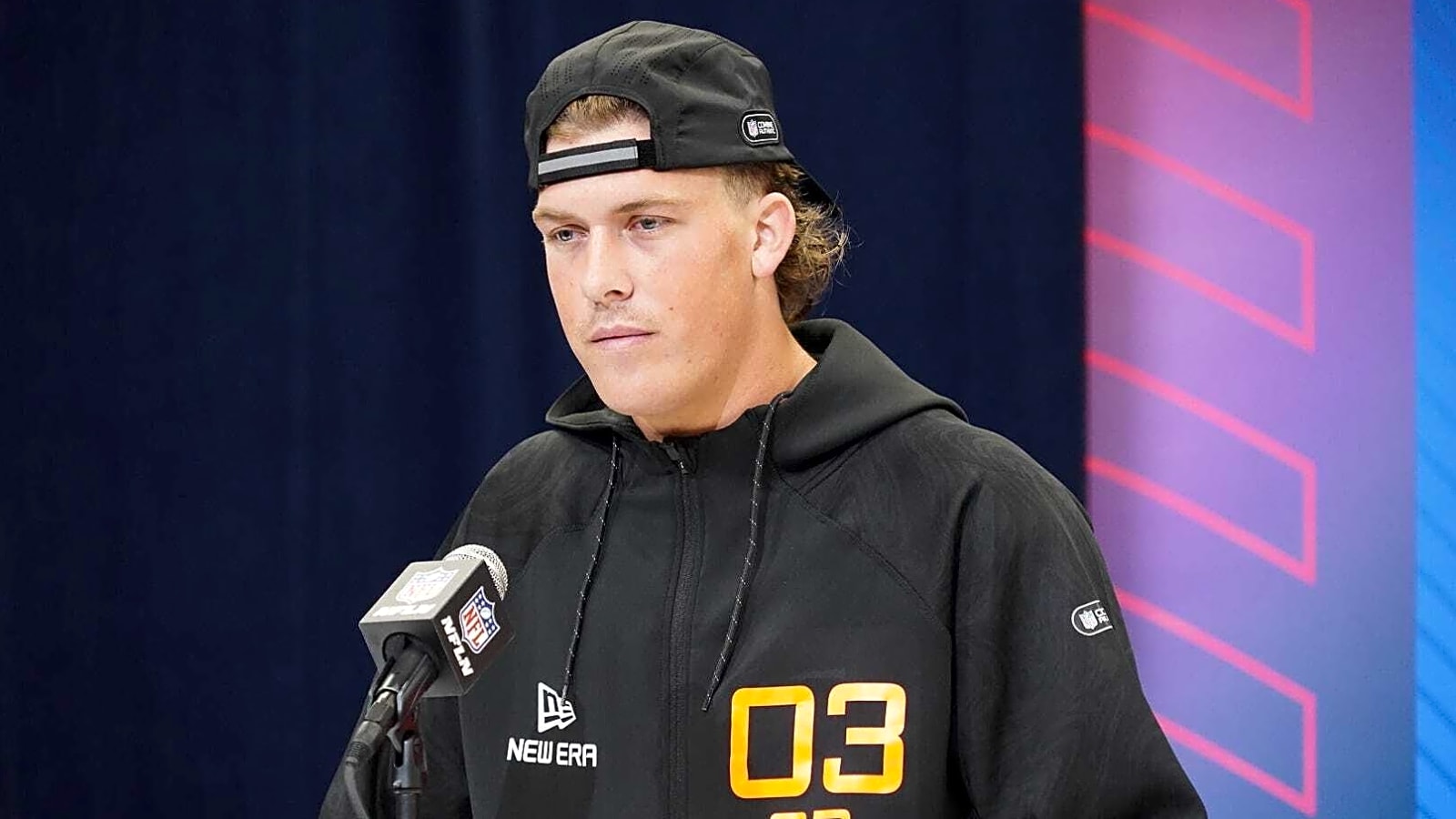 Giants' Jaxson Dart addresses following in footsteps of Eli Manning