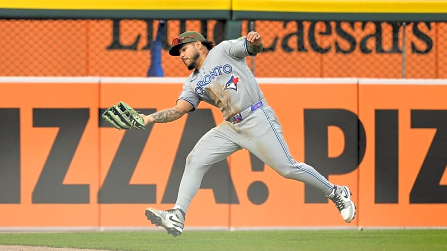 Yohendrick Piñango is making his case to stay with the Blue Jays