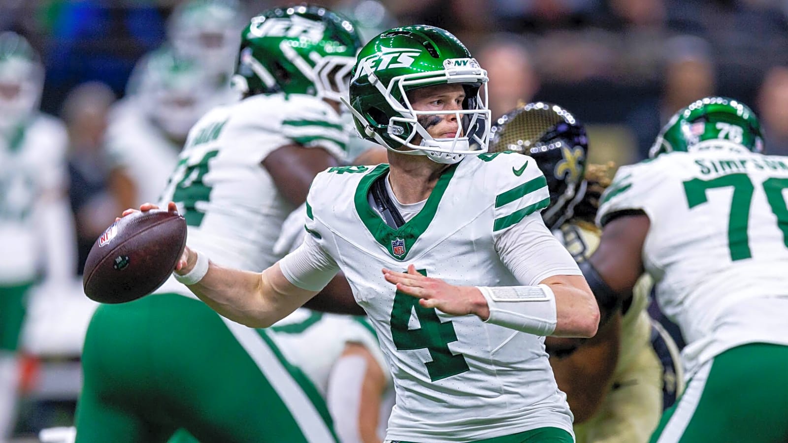 Baffling Brady Cook stat highlights fallacy about Jets OL