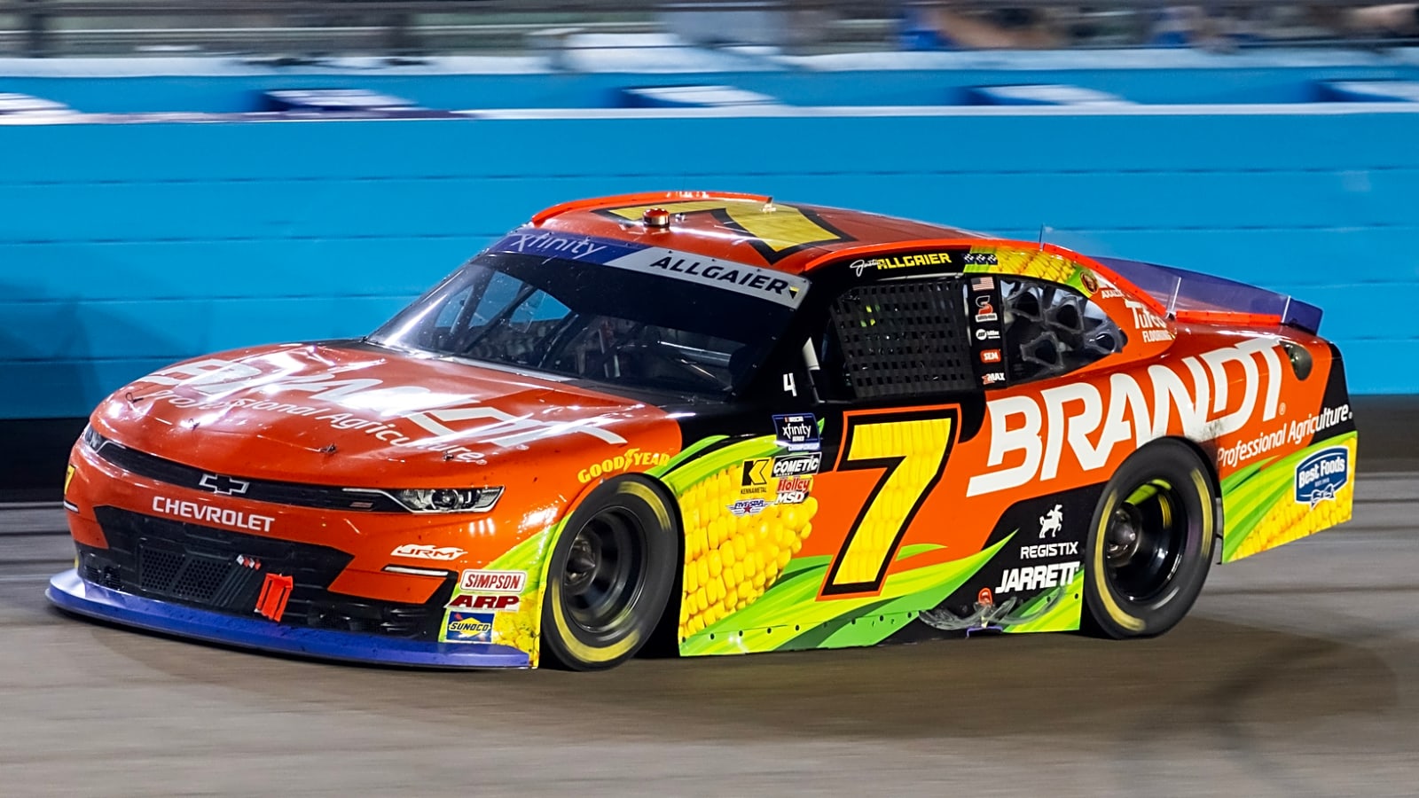 Justin Allgaier 'burned all nine lives' en route to Daytona runner-up