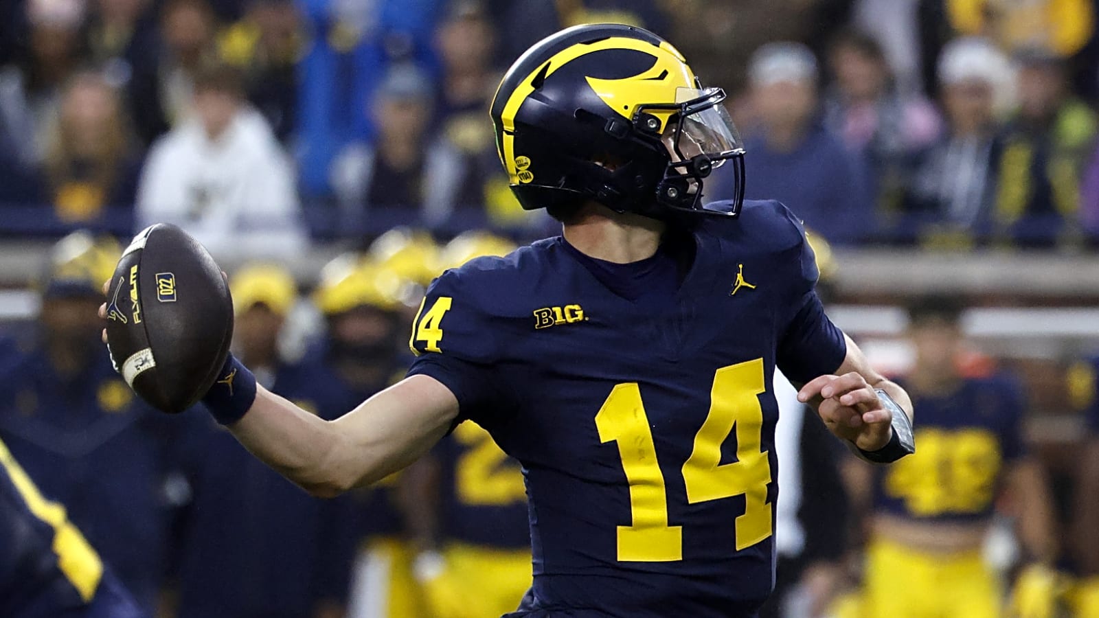One simple reason why Tommy Carr can open up Michigan's rushing attack