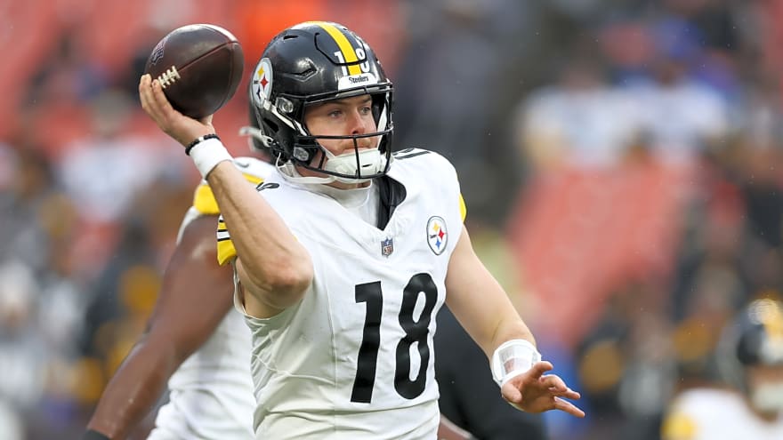 Steelers QB Will Howard Earns Surprising Approval From Hall Of Fame Quarterback Kurt Warner