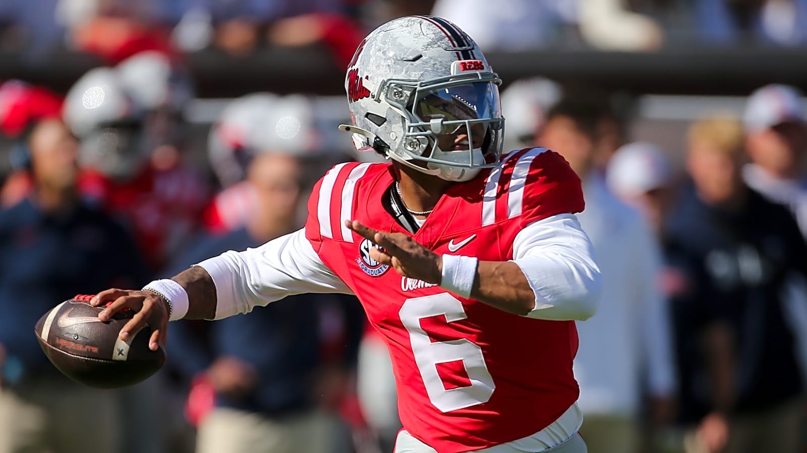 Kids who will be playing on Sundays: Ole Miss' Trinidad Chambliss continues to make QB1 case for 2027 NFL Draft