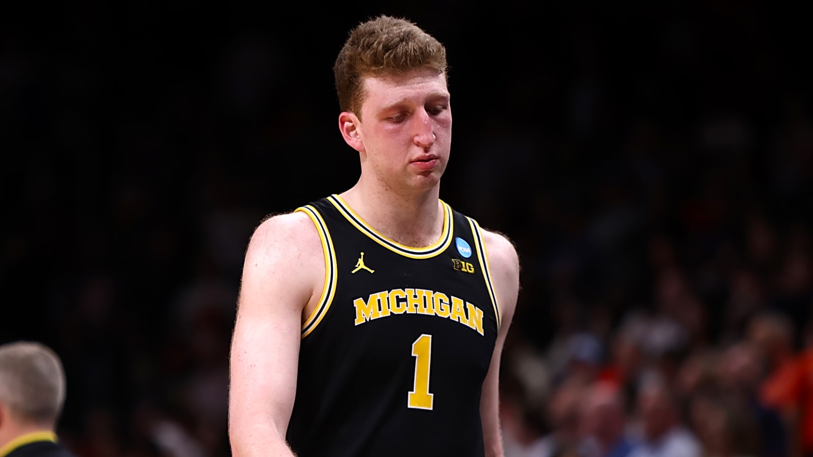 Michigan's Danny Wolf declaring for NBA draft