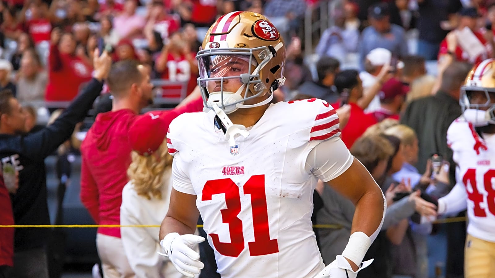 NFC Notes: Isaac Guerendo, Bryce Young, 49ers, Cardinals, Panthers