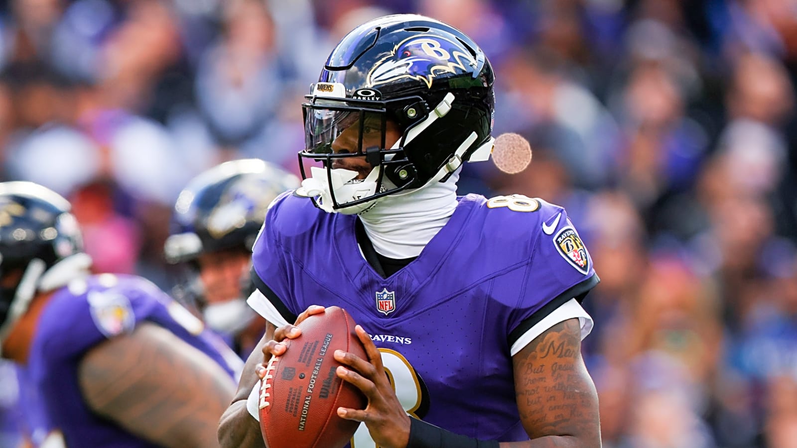 Lamar Jackson addresses elephant in the room after quiet game