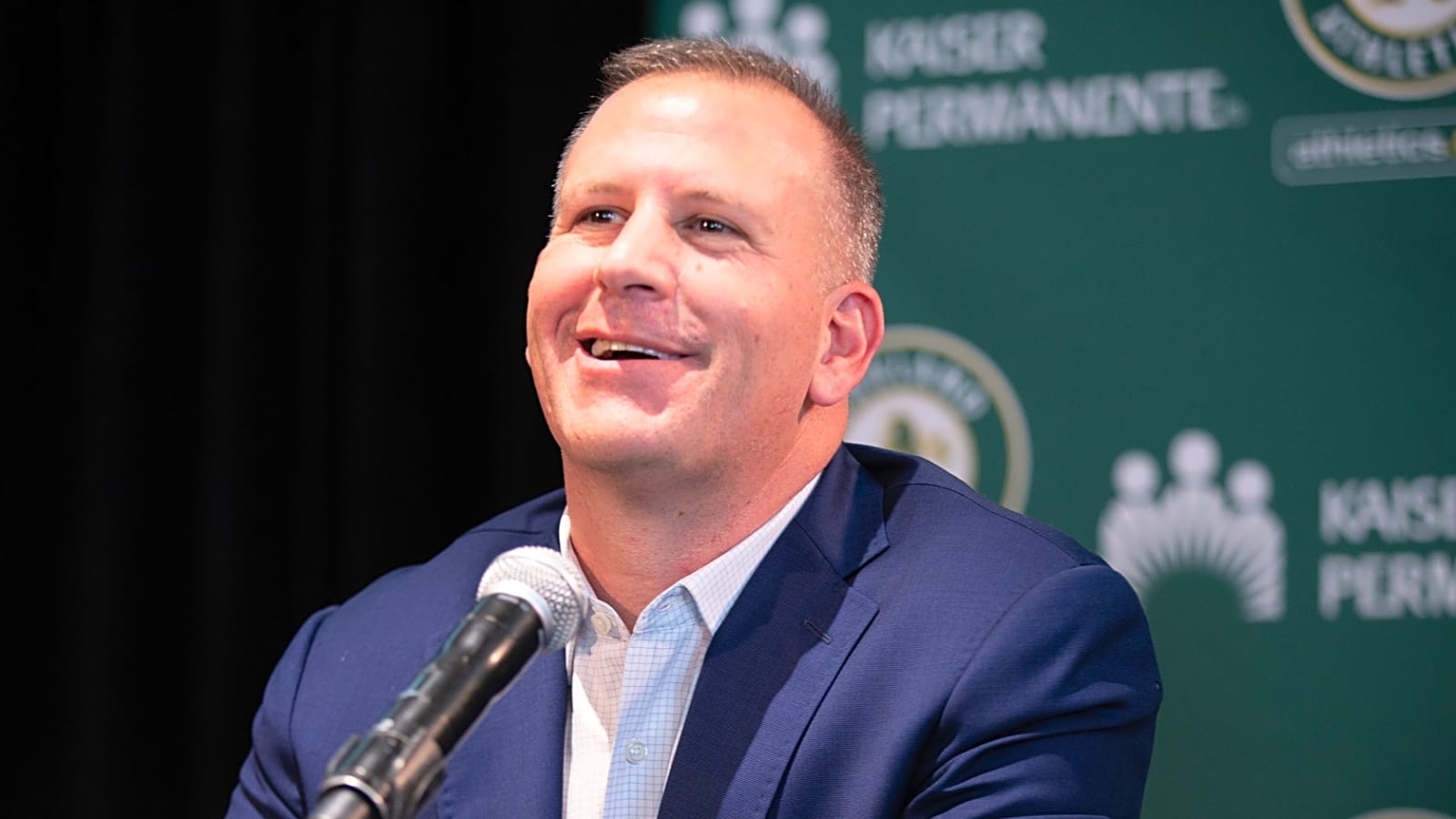 Athletics unlikely to trade hitter for rotation upgrade