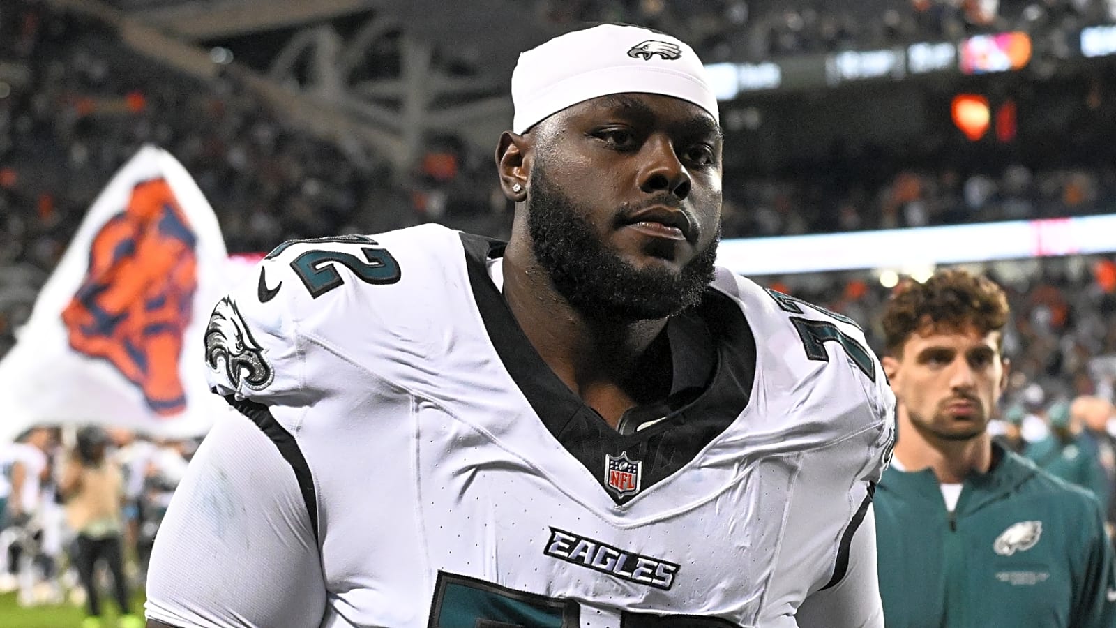 Who is Markel Bell, the player who will likely replace Lane Johnson?