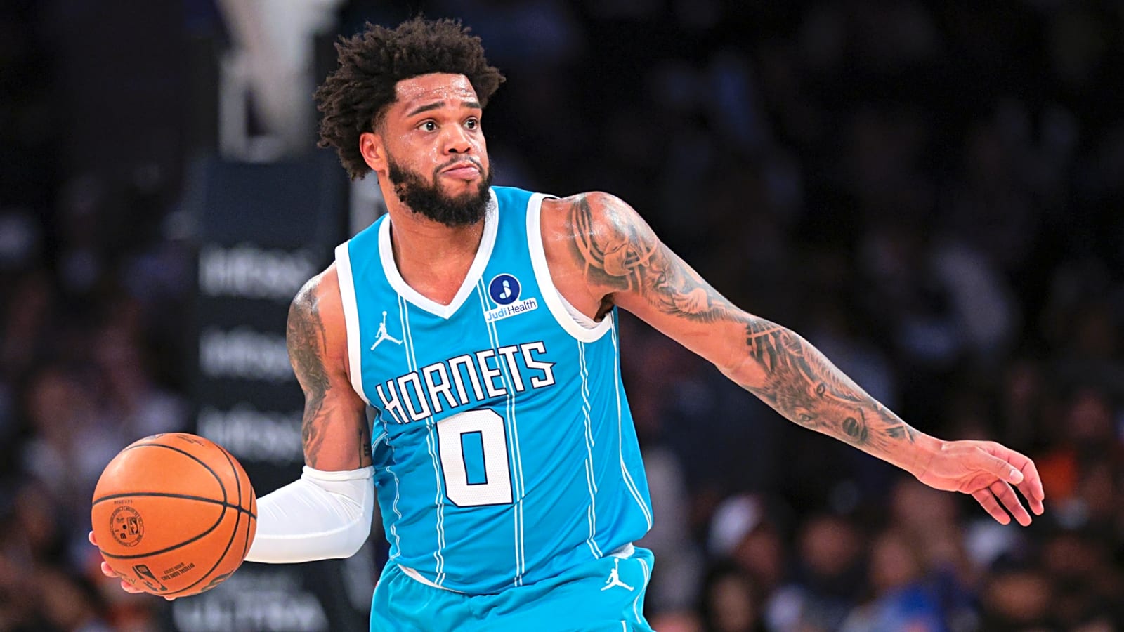 Miles Bridges, LaMelo Ball lead Hornets to wild play-in win over Heat