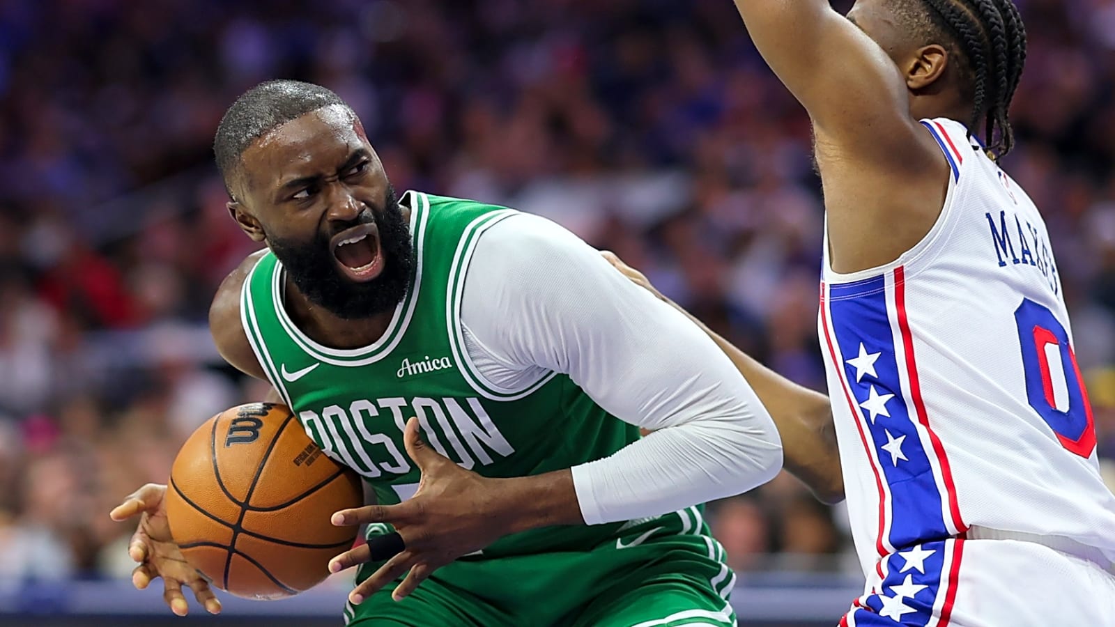 Celtics stay ice-cold from three-point range in Game 6 loss to 76ers