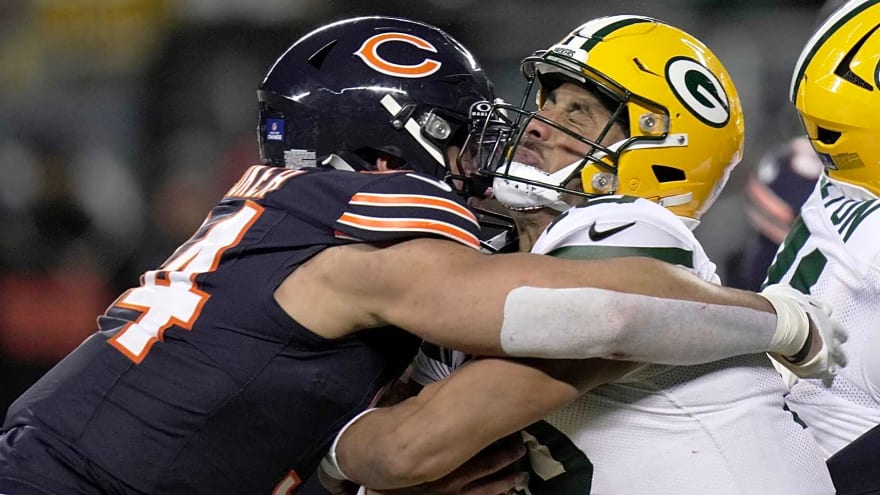 Bears’ Austin Booker gets punished over the hit that concussed Jordan Love