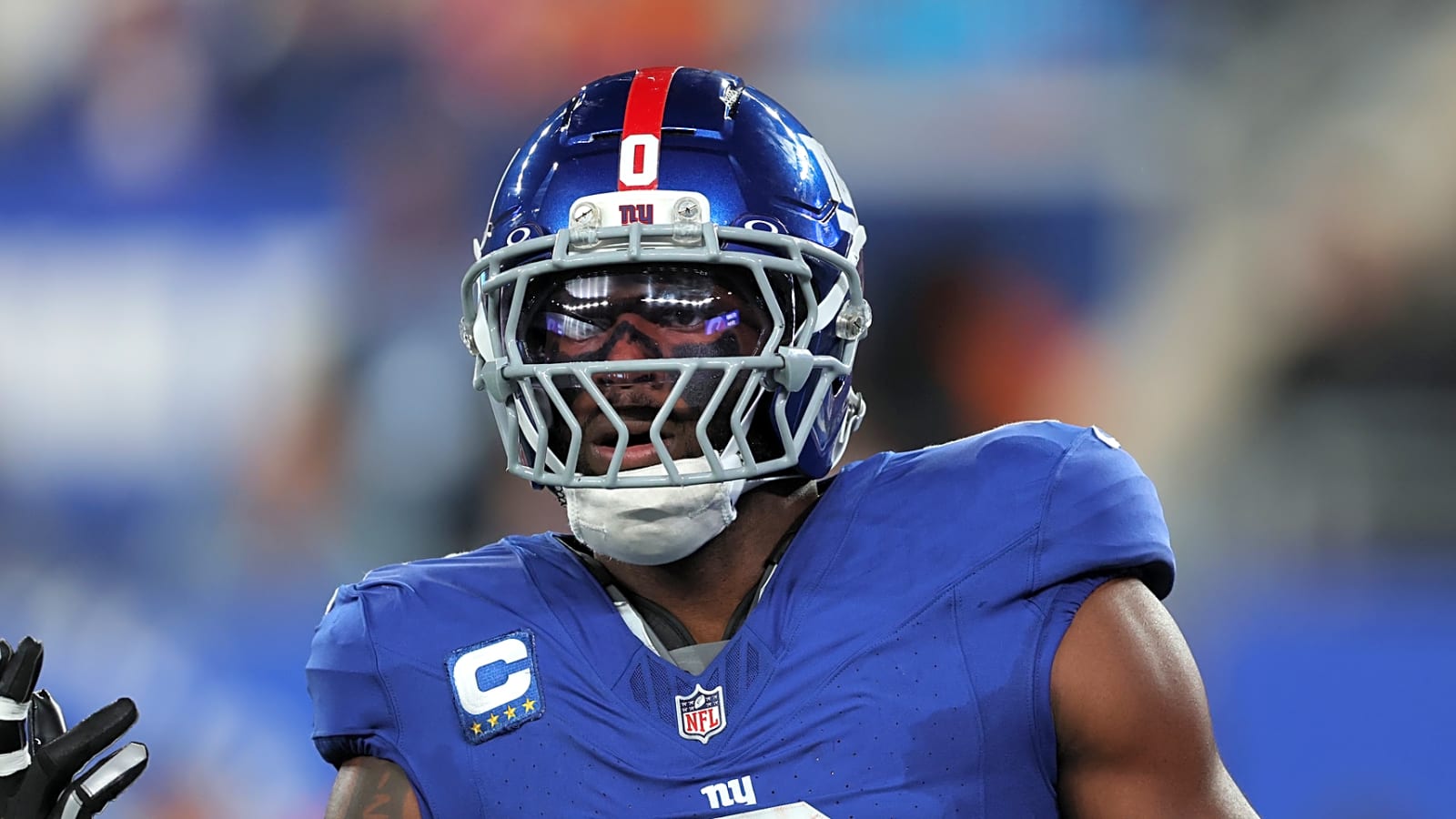 Brian Burns addresses viral clip after Giants' collapse in loss to Broncos