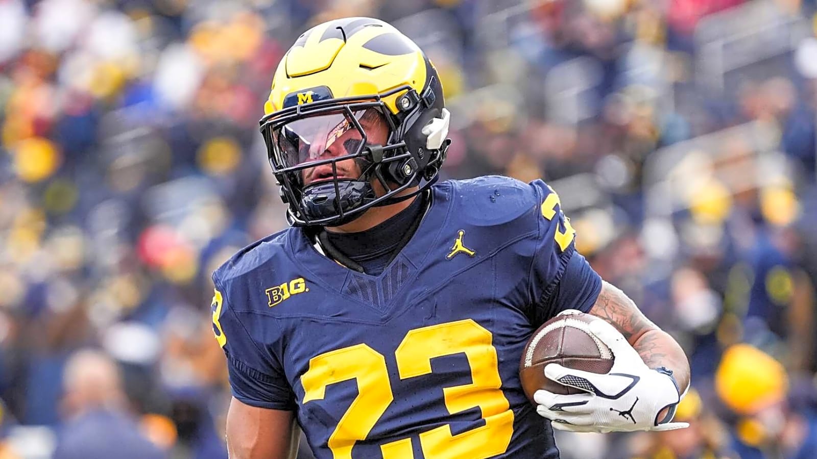 Michigan RB Jordan Marshall discusses situation with former HC Sherrone Moore