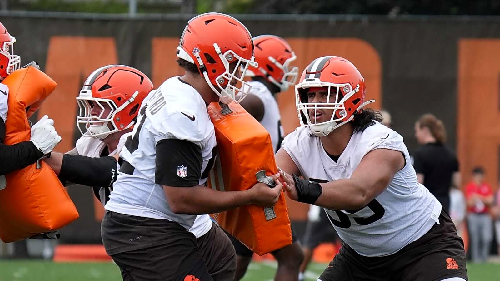 Browns’ OL Rookies Getting First-Team Reps