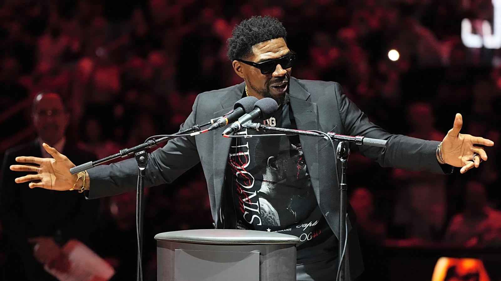 Video: Udonis Haslem had a brutal time pronouncing Zaccharie Risacher’s name
