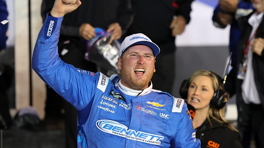 Key to Austin Hill's superspeedway dominance is a flaw of his competitors