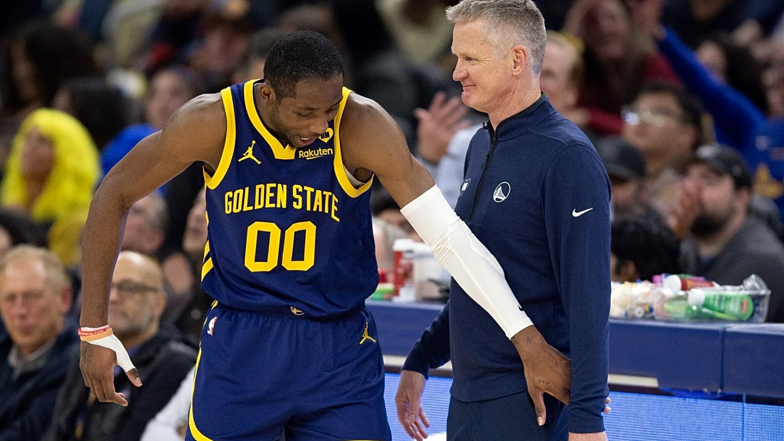 Warriors Head Coach on Jonathan Kuminga’s growth – 'A Space Five Could Be Something'