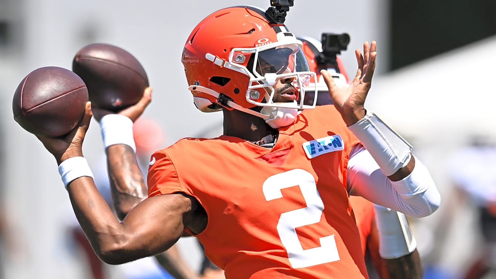 Browns' Sanders reacts to media criticism amid Watson competition