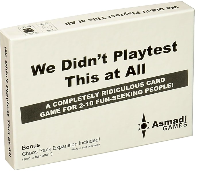 We Didn’t Playtest This At All