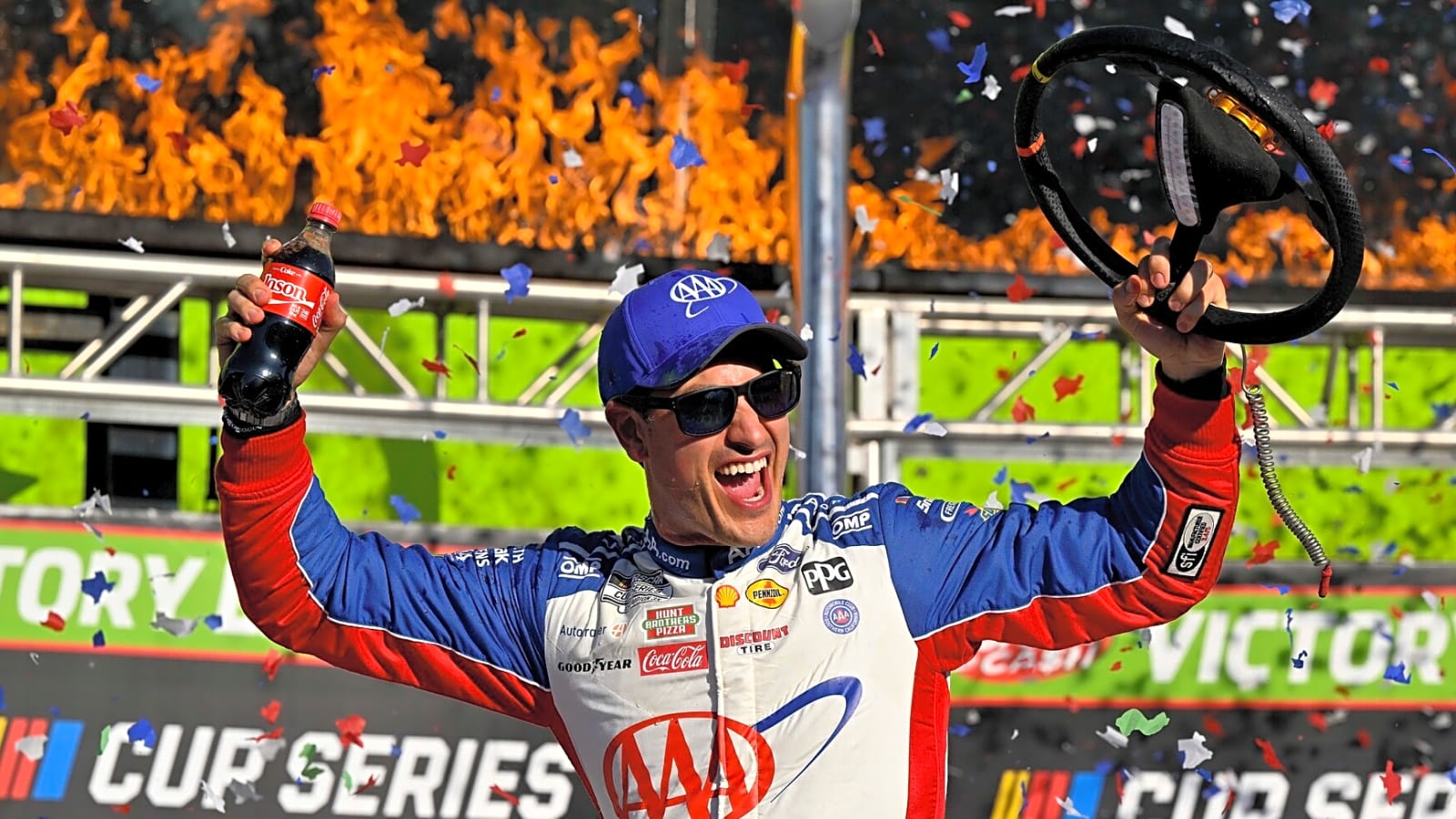 Joey Logano wins wild Wurth 400 at Texas in NASCAR overtime 