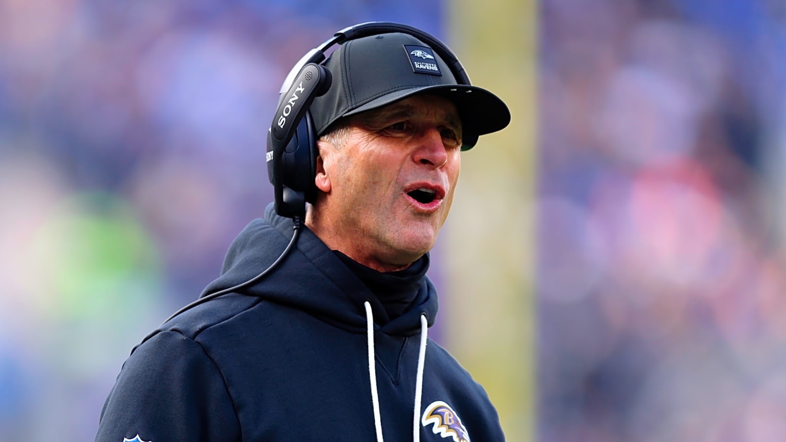 John Harbaugh studying two QBs as he considers his next job